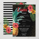 Search for pineapple party invitations Stripes