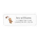 Search for teddy return address labels Bear