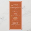 Search for border wedding programs Minimalist