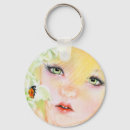Search for blonde rounded key rings Fantasy