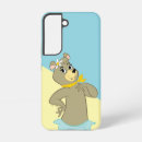 Search for cartoon character samsung cases Funny bear illustration