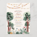 Search for tree rehearsal dinner invitations String lights