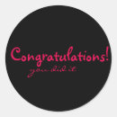 Search for you did it stickers Congratulations