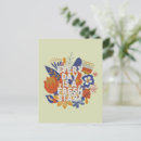 Search for words of wisdom postcards Botanical