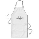 Search for monogrammed for women aprons Baking