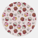 Search for round cupcake stickers Food