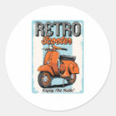 Search for retro scooter stickers Vintage