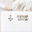 Search for singing return address labels Merry christmas