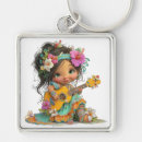 Search for hawaiian girl key rings Cute
