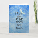 Search for i love you to moon cards Stars
