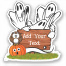 Search for cute pumpkins stickers Ghost
