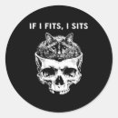 Search for dark skull stickers Black