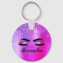 Search for purples key rings Glitter