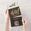 Search for leopard 60th birthday invitations Elegant