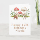 Search for deer birthday cards Rustic