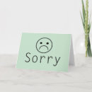 Search for simple sorry cards Apology