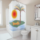 Search for palm tree shower curtains Travel
