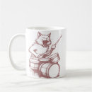 Search for cats musical mugs Drummer
