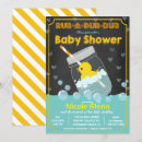 Search for rubber duck baby shower invitations Chalkboard