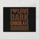 Search for dark chocolate postcards Sweet