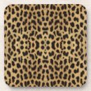 Search for animal print coasters Leopard pattern
