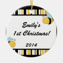 Search for bumble bee christmas tree decorations Floral