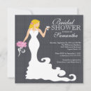 Search for blonde bride invitations Bridal