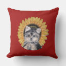 Search for yorkshire terrier cushions Cute dog