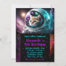 Search for space cat invitations Funny