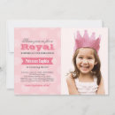 Search for royal birthday invitations Girl