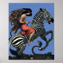 Search for vintage zebra posters Woman