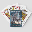 Search for club playing cards Green