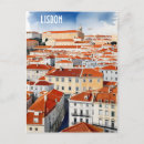 Search for lisbon postcards Watercolor