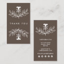 Search for thank you for your purchase business cards Elegant