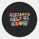 Search for mistakes stickers Retro
