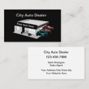Search for car dealer business cards Modern