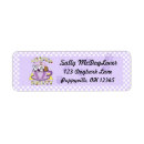 Search for miniature poodle return address labels Drawing