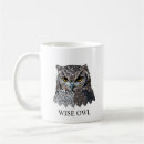 Search for wise owl coffee mugs Modern