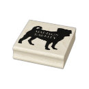 Search for pugs rubber stamps Puppy