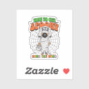 Search for funny zombie stickers Ghost