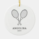 Search for tennis christmas tree decorations Racquet