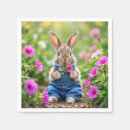 Search for hare napkins Cute