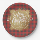Search for plaid christmas plates Modern