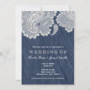 Search for denim and lace invitations Rustic