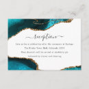 Search for turquoise and gold invitations Agate