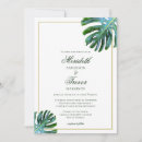 Search for monstera leaf invitations Beach