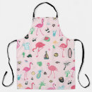 Search for flamingo bird aprons Tropical