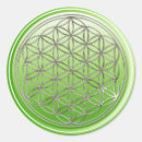 Search for green life stickers Flower of life