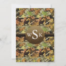 Search for camouflage wedding invitations Hunter