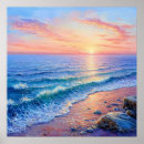 Search for sunset seascape posters Waves